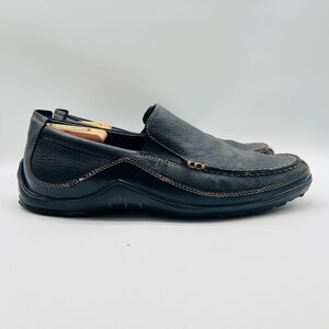 Cole Haan Shoes Mens 11.5 Black Leather Loafers Santa Barbara Driving Moccasins